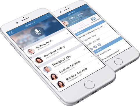 Event App Features Speakers